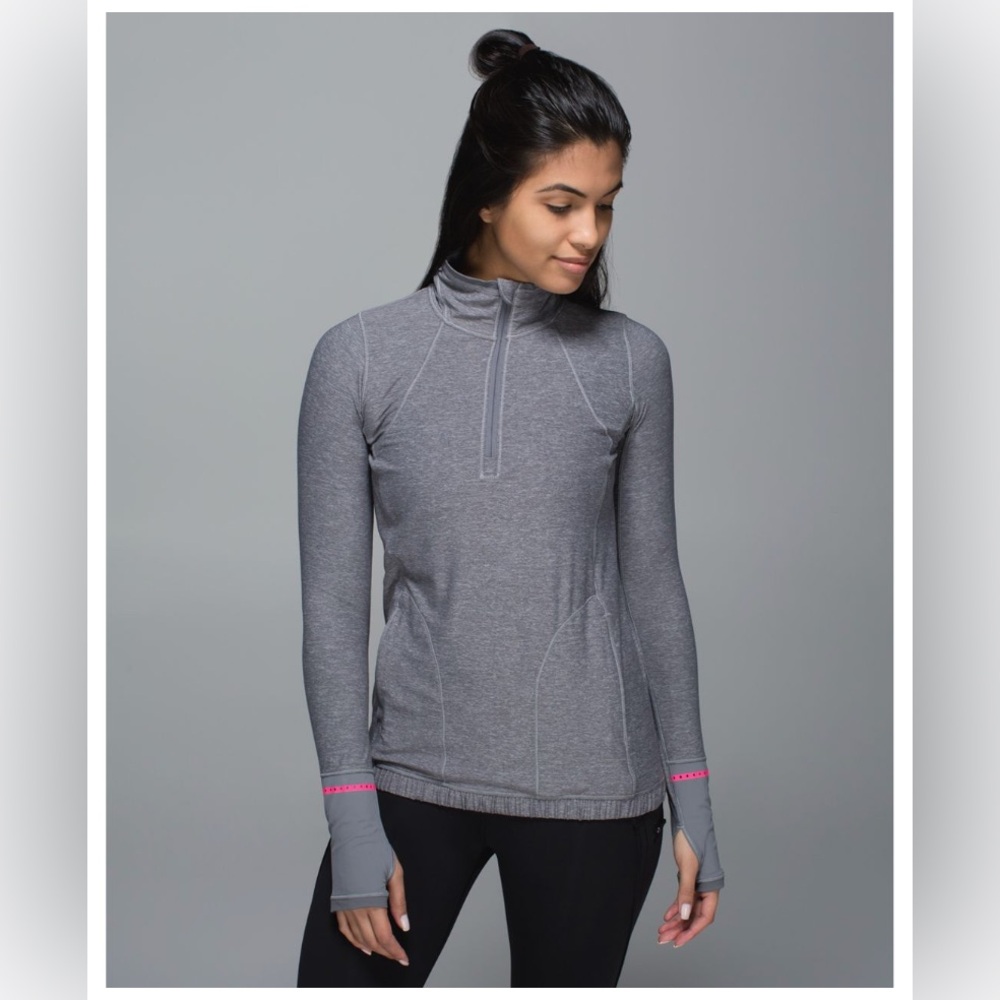 EUC Lululemon (2015) Pace Pusher 1/2 Zip